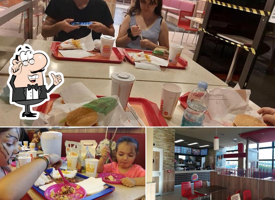 Siediti a un tavolo di Burger King