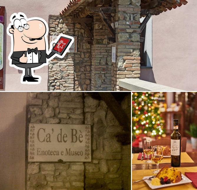 Puoi goderti l'aria fresca dal dehors di Ca’ de Bè Osteria Enoteca