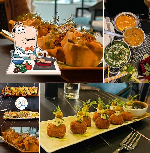 Chicken curry at Cafe Aura