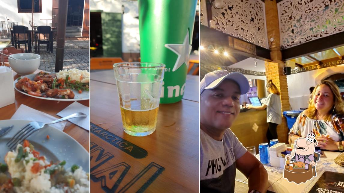Esquina Da Passagem serve uma gama de cervejas