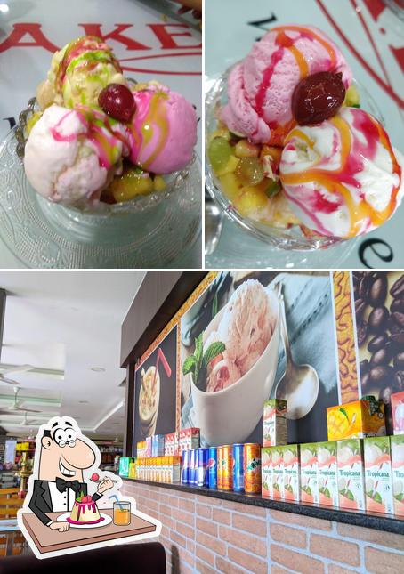 K R Bakes offers a selection of sweet dishes
