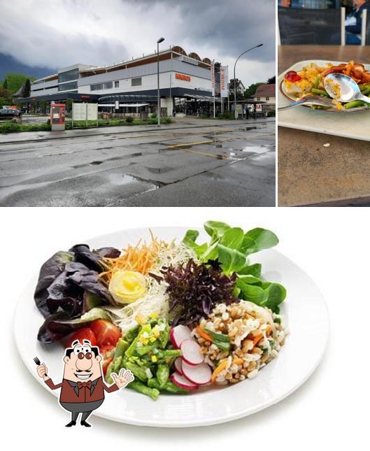 La foto della cibo e esterno di Migros-Restaurant - Grenchen