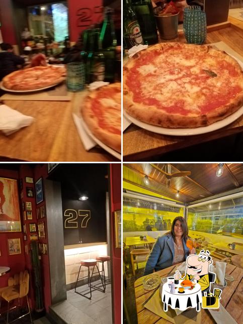 La foto di cibo e interni da Piazza 27