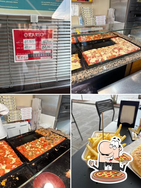 A La Piazzetta, puoi goderti una bella pizza
