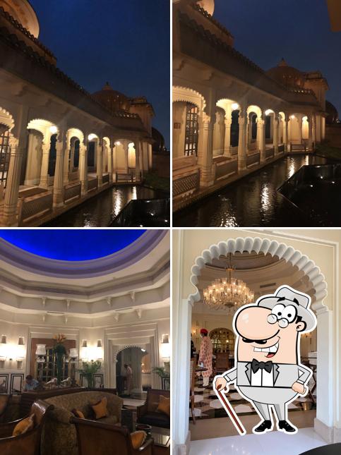 The image of exterior and interior at Library Bar @ Udai Vilas