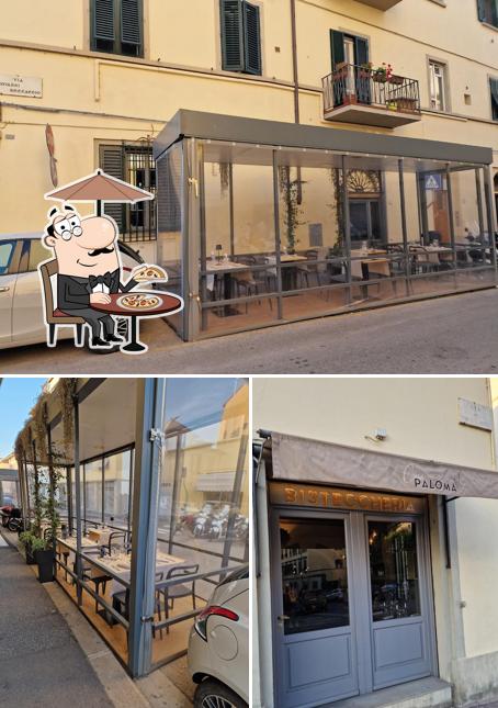 Gli esterni di Casa Paloma Ristorante