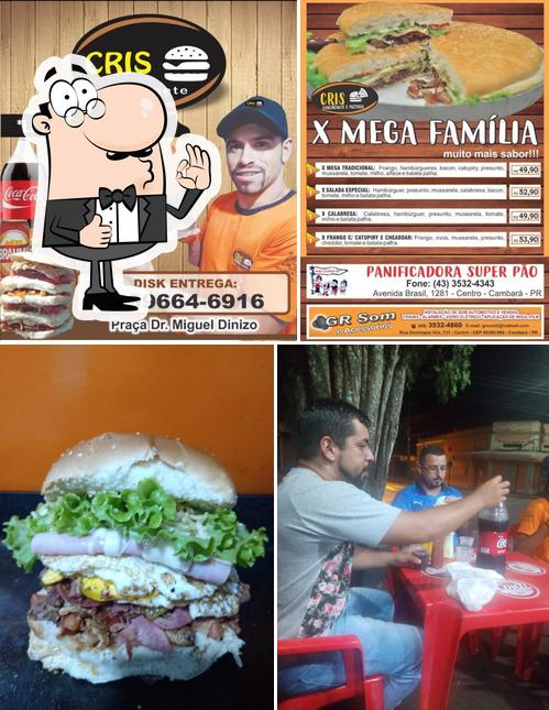 Look at this photo of Cris Lanches pizzaria