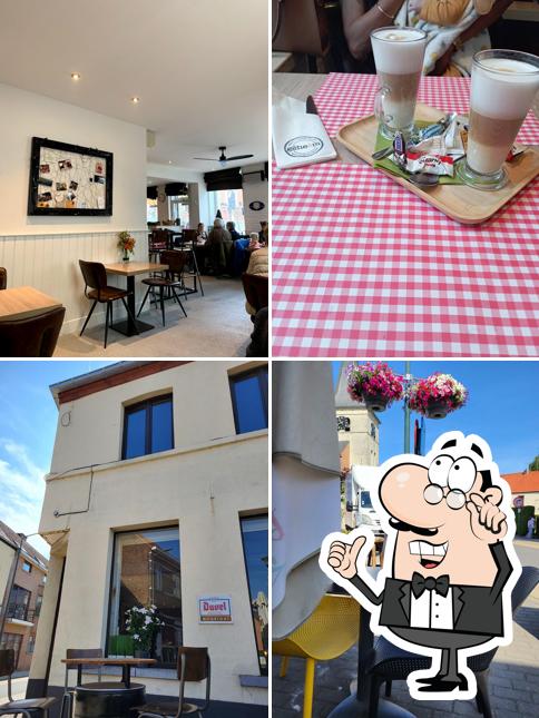 Take a seat at one of the tables at Het Geheim