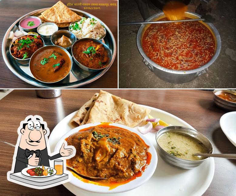 Meals at Hotel Satari Gaavran Thaska