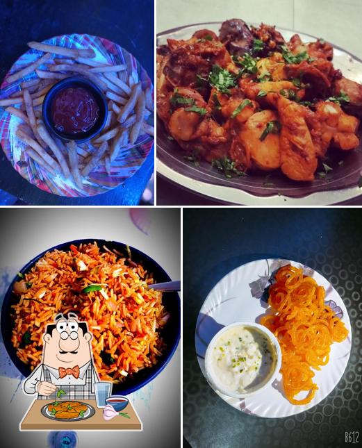 Chicken wings at Modern chinese food corner