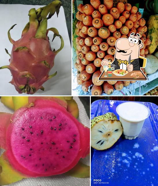 Food at New Visakha Juice