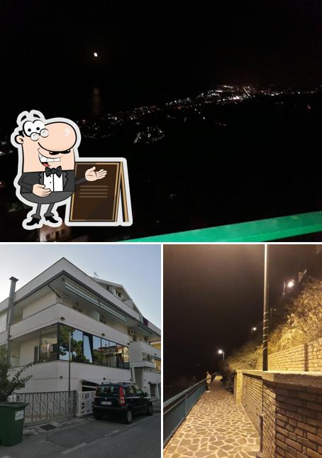 Gli esterni di Pensione Verde Mare