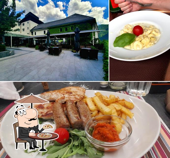 Gli esterni di Restavracija Alp