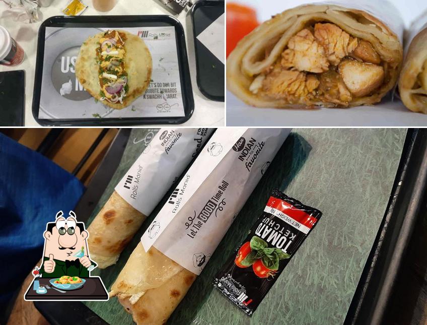 Food at Rolls Mania