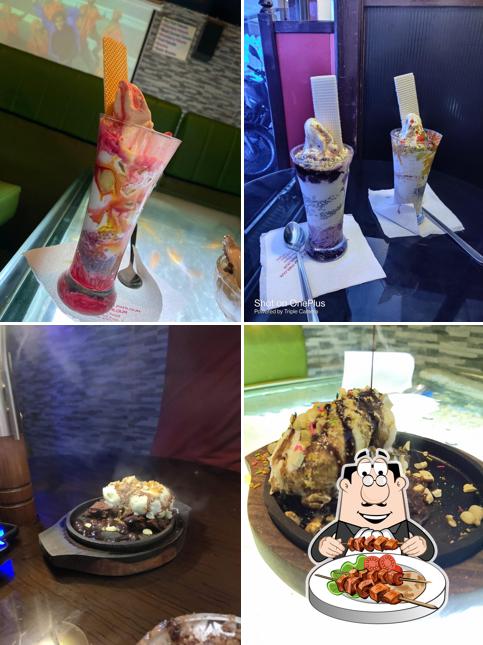 Brownies at Softy - ice cream parlour
