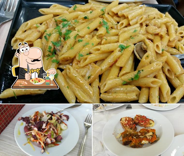 Cibo al Trattoria L'Ancora