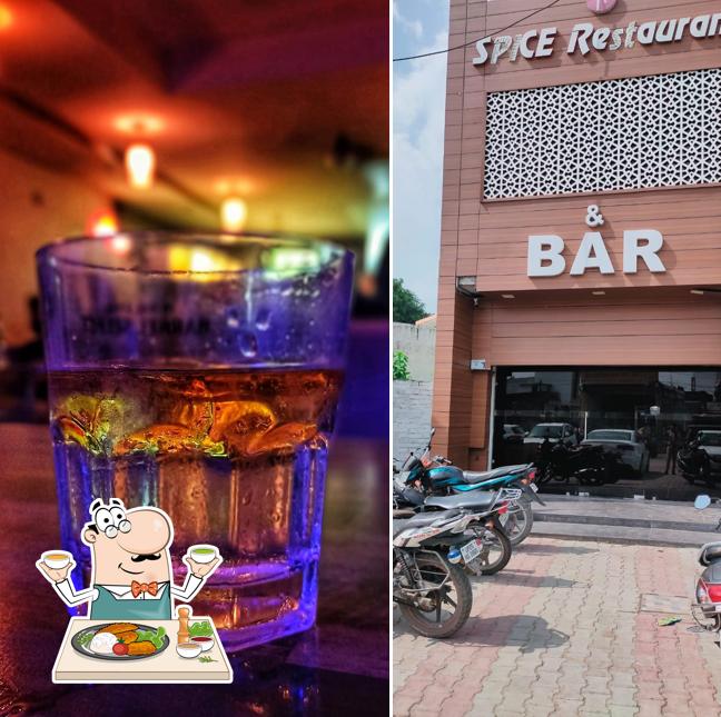 Food at Spice Bar & Restaurant