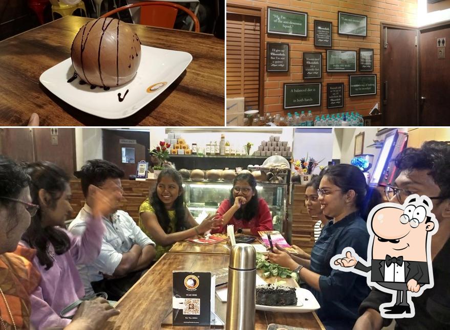 Check out how The chocolate room looks inside
