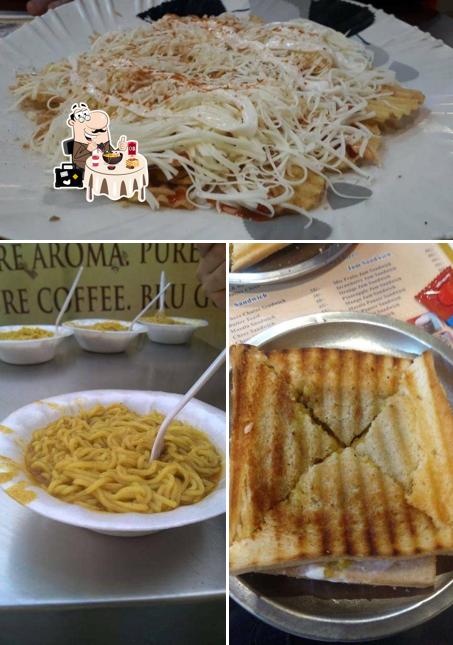 Food at Central Coffee house