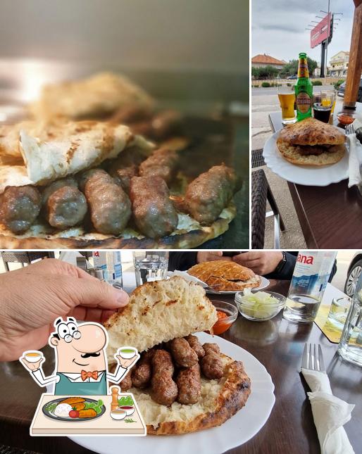 Tra le diverse cose da Ćevabdžinica Zadar si possono trovare la cibo e birra