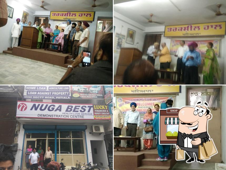 Enjoy the view at the outside area of Hotel Dhillon Residency