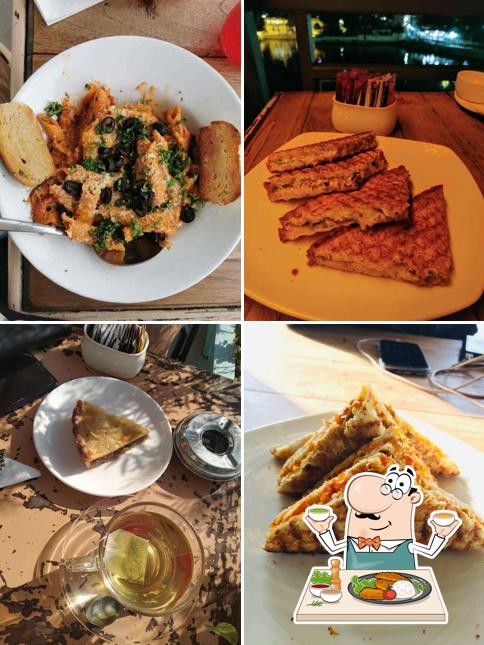 Food at Jheel’s Ginger Coffee Bar & Bakery