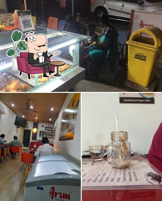 The interior of KUMBAKONAM DEGREE COFFEE