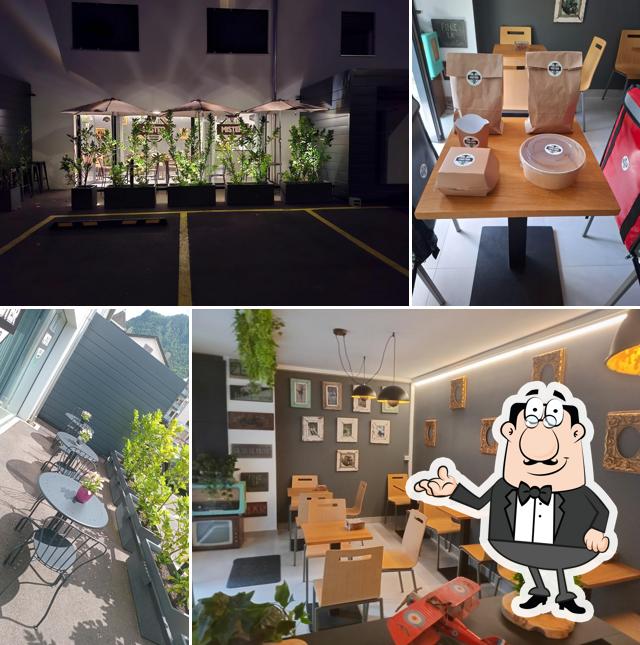 Gli interni di Mister burger