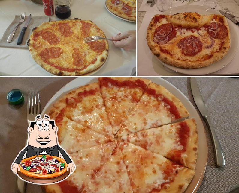 A Olive e Lavanda, puoi ordinare una bella pizza