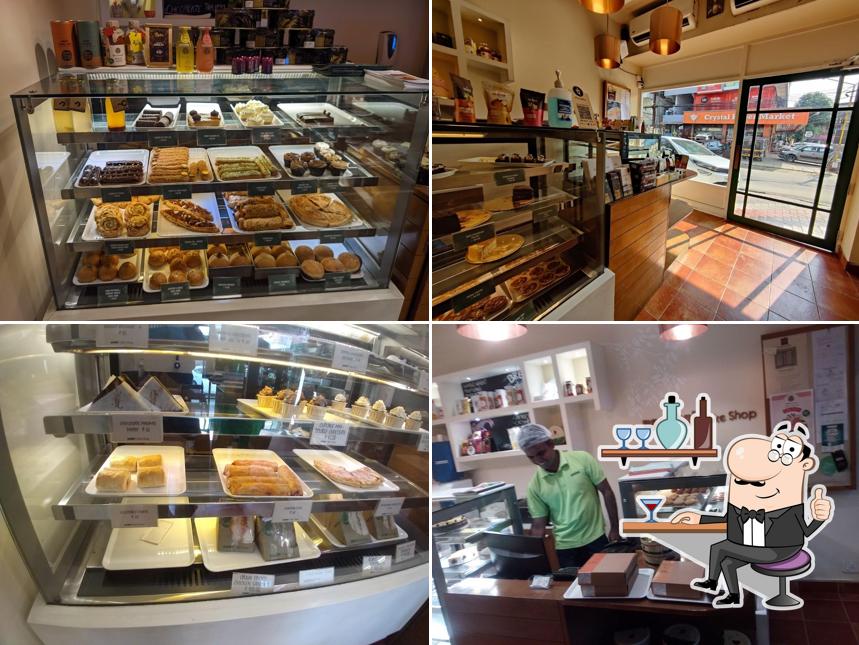 The interior of Pandhal Cake Shop Aluva