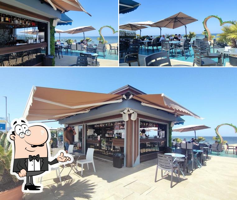 Gli interni di Paradise Island