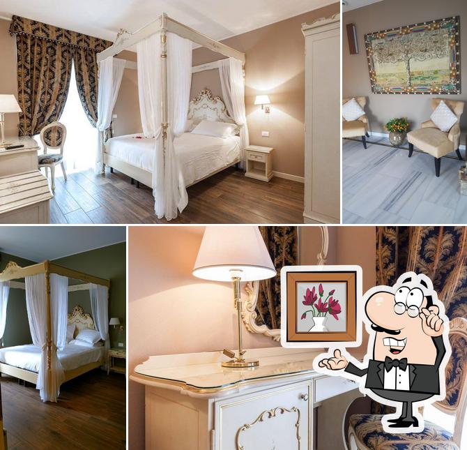 Gli interni di Hotel Villa Hadeel