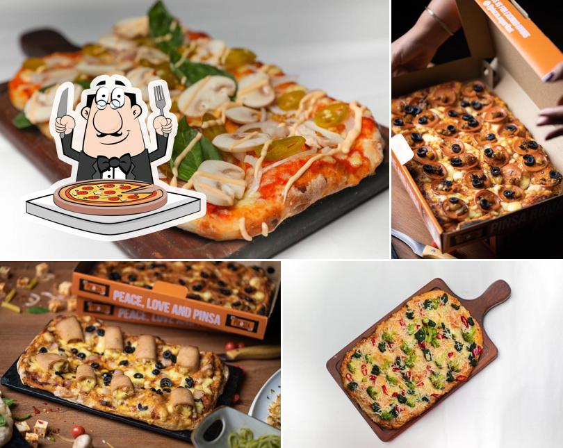 Get pizza at Piazza Pizza by Little Italy
