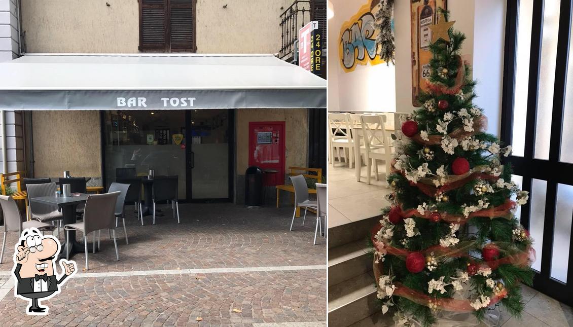 Gli interni di Bar Tost