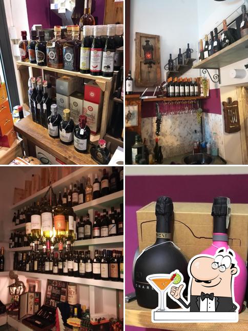 Prenditi un drink dal menu