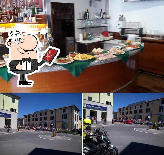 La foto della esterno e cibo di Hilton Cafè