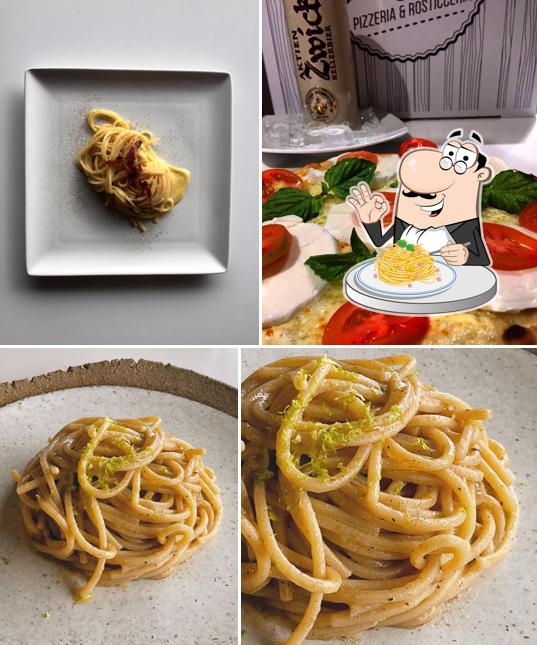 Spaghetti alla carbonara al Pizzeria Rosticceria Bietigheim