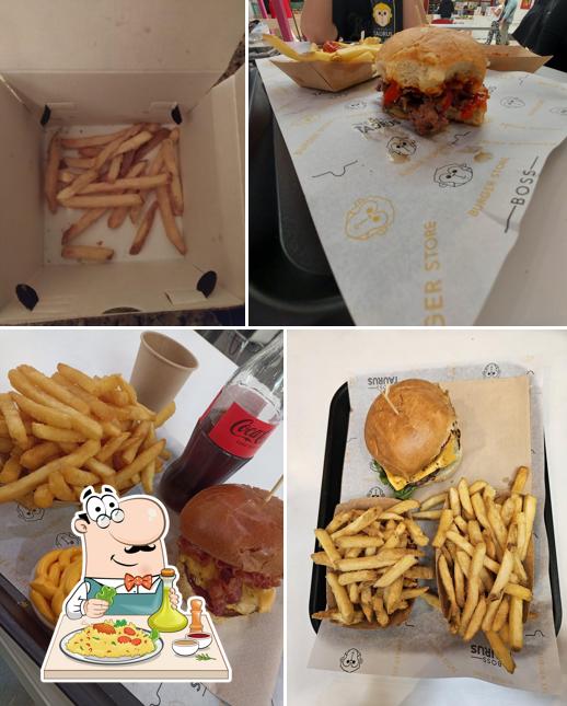 Panino con maiale stirato al Boss Taurus Burger Store