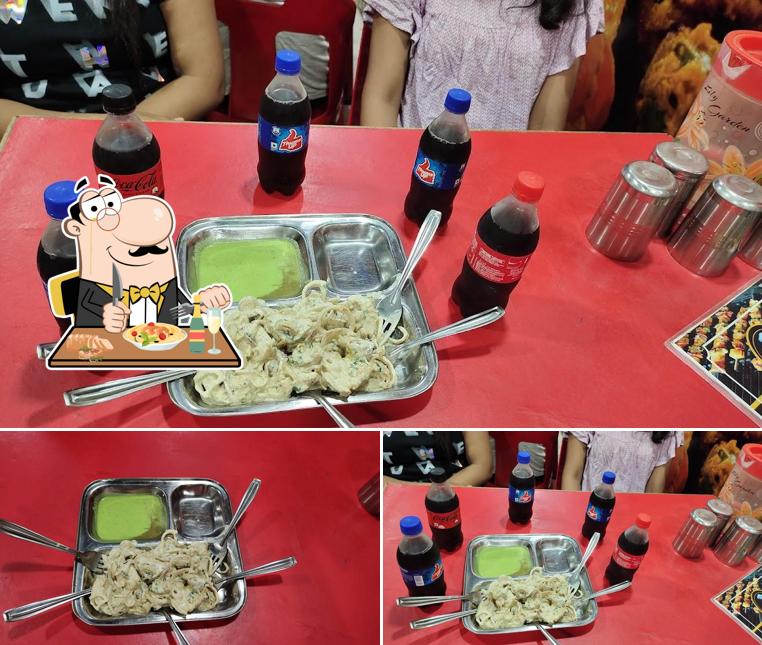 Food at Delhi shahi soya chap corner