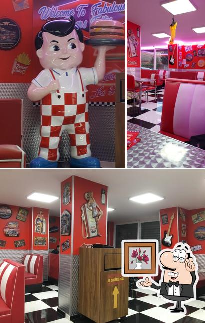 L'intérieur de Diner's Frites