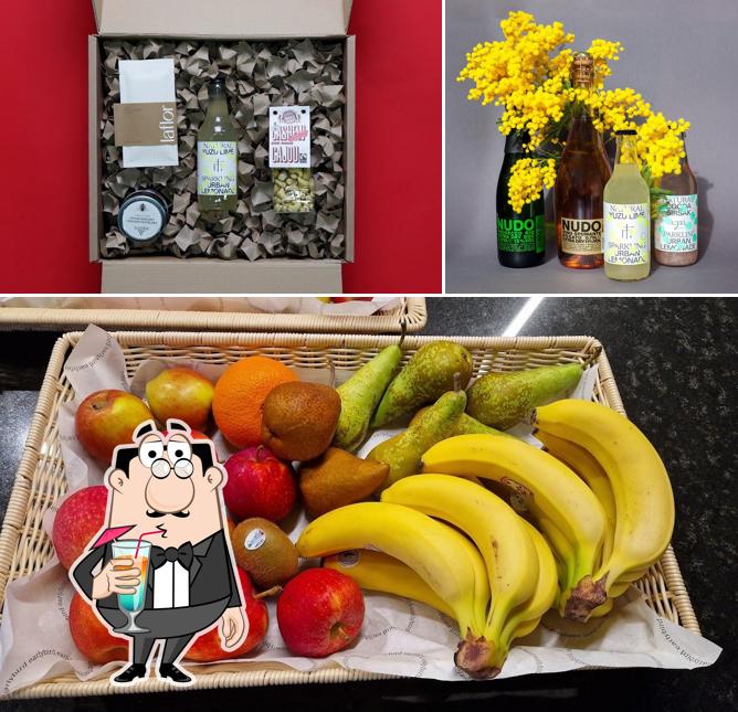 La bevanda e cibo del ristorante