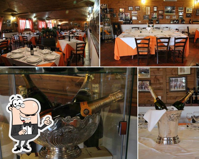 La immagine della interni e bevanda di Equus Ristorante