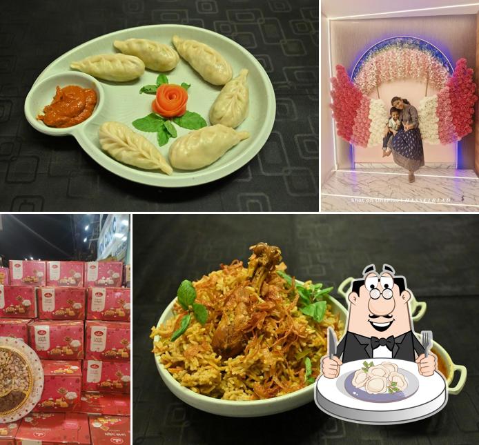 Dumplings at Kanchan restaurant cafe