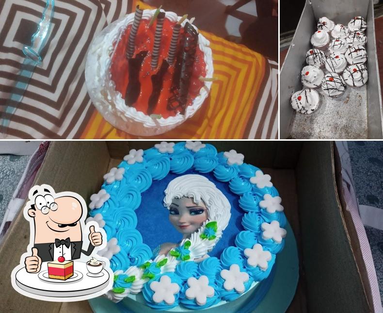Lovely Sweets Bakery & a confectionery provides a selection of desserts