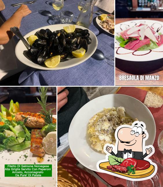 Carpaccio di manzo al Ristorante Mediterraneo