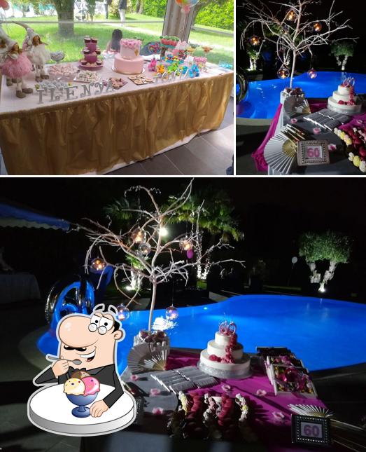 Tenuta Romano serve un'ampia selezione di dessert