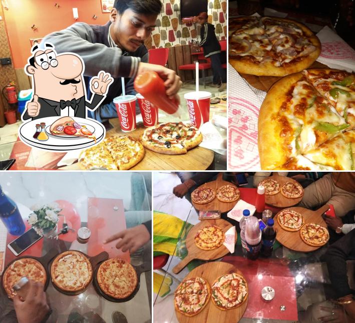 At The Pizza Bite, you can try pizza