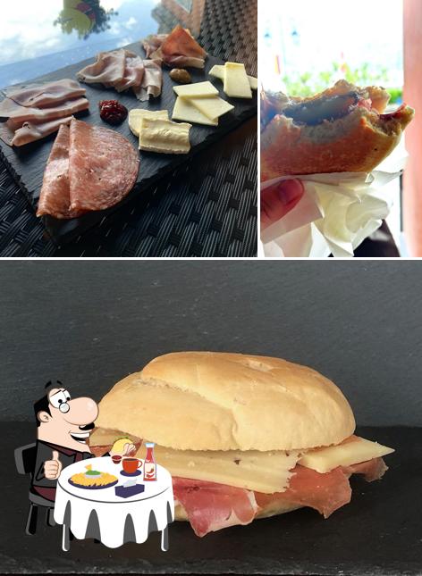 Piatto di formaggi al The Sandwich club