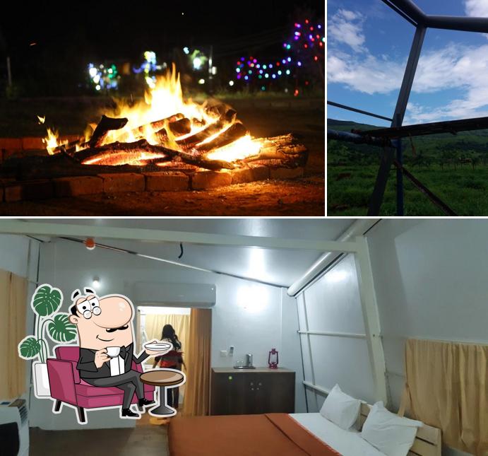The interior of Touchwood Bliss Nature Retreat