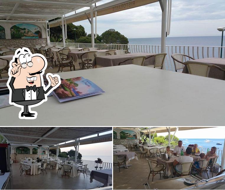 Gli interni di "Da Gregorio" Ristorante/Bar